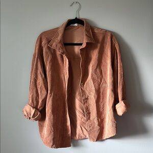 Corduroy Button Up